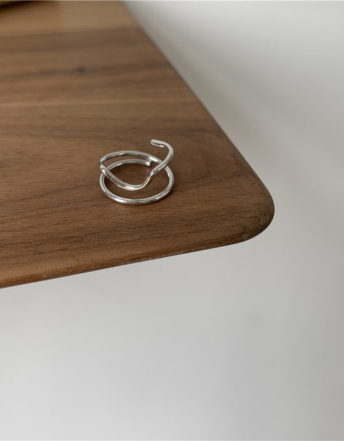 Load image into Gallery viewer, Trendy Personality Cold Nail Ring Line Feeling