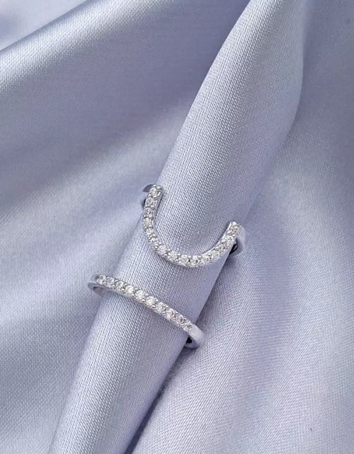 Load image into Gallery viewer, Trendy Personality Cold Nail Ring Line Feeling