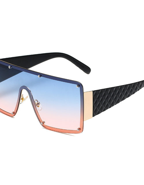 Load image into Gallery viewer, Women's Square Personality Large Frame One Piece Sunglasses
