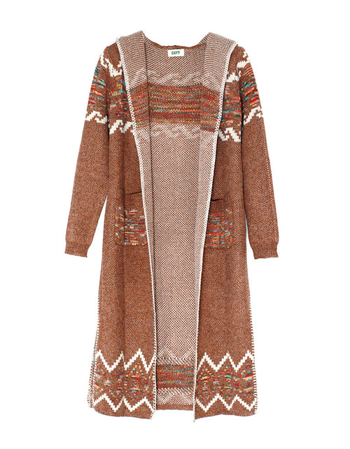 Load image into Gallery viewer, Sweater Large Coat Cardigan Sweater