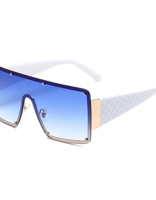 Load image into Gallery viewer, Women's Square Personality Large Frame One Piece Sunglasses