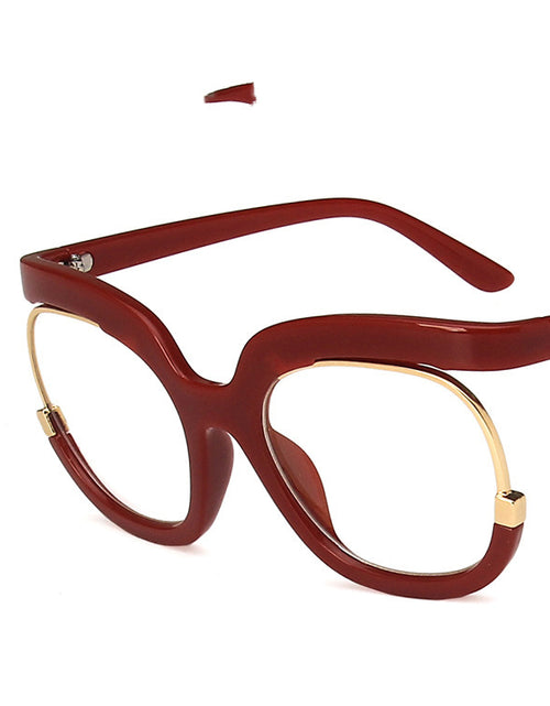 Load image into Gallery viewer, Large Frame Anti Blue Light Glasses Frame Owl