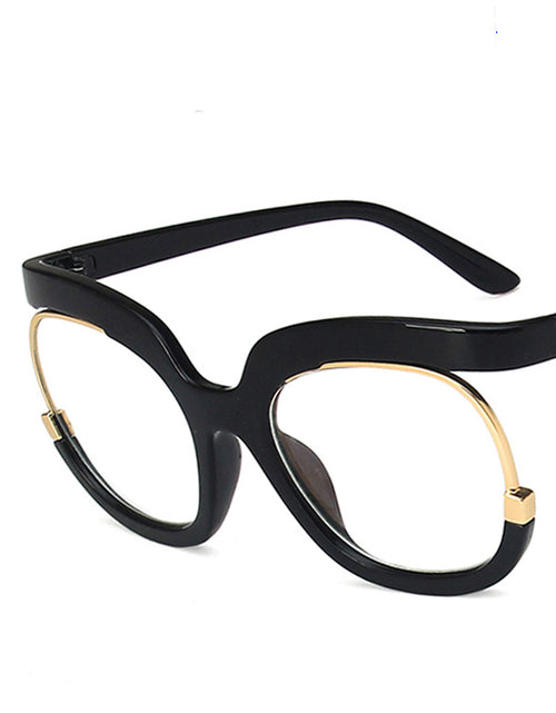 Load image into Gallery viewer, Large Frame Anti Blue Light Glasses Frame Owl