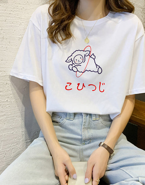 Load image into Gallery viewer, Summer Cotton T-shirt