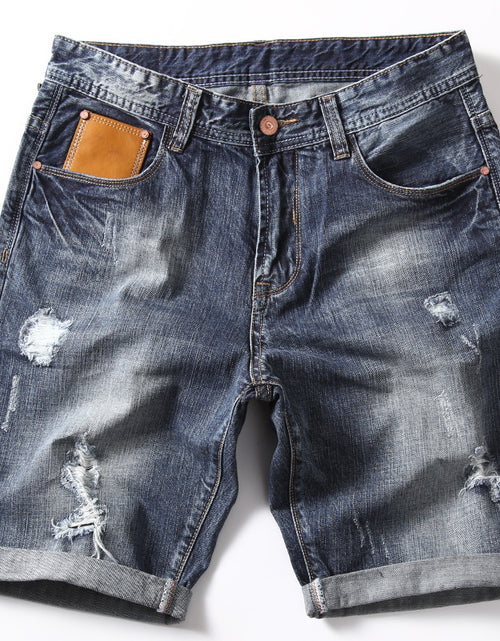 Load image into Gallery viewer, Ripped Jeans Shorts