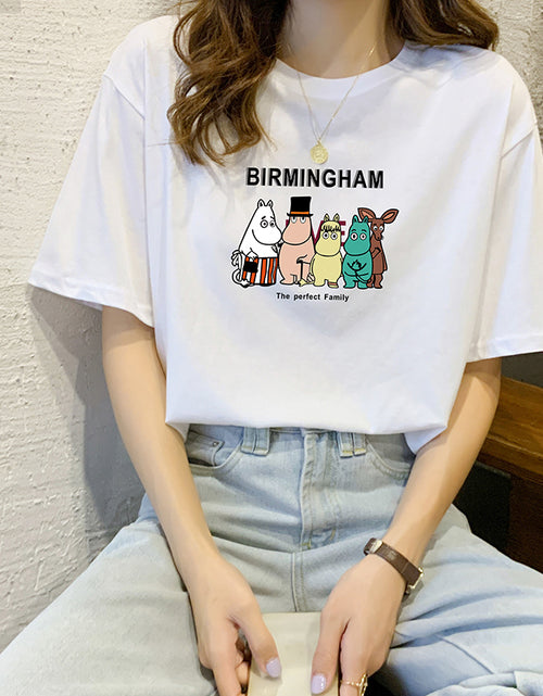 Load image into Gallery viewer, Summer Cotton T-shirt