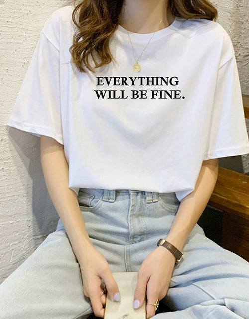Load image into Gallery viewer, Summer Cotton T-shirt
