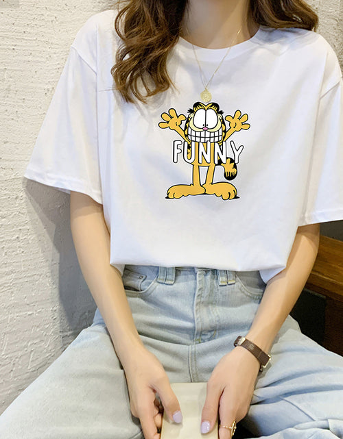 Load image into Gallery viewer, Summer Cotton T-shirt