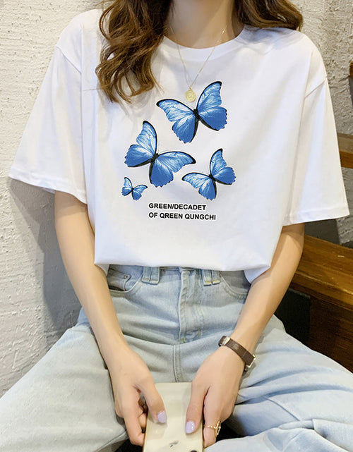 Load image into Gallery viewer, Summer Cotton T-shirt