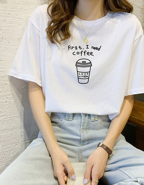 Load image into Gallery viewer, Summer Cotton T-shirt