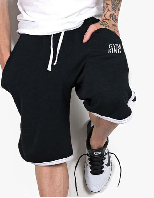 Load image into Gallery viewer, Men Gym Training Loose Cotton Shorts Running