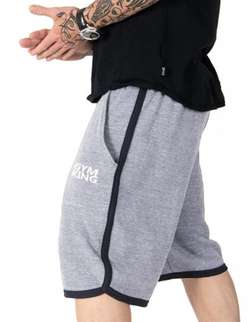 Load image into Gallery viewer, Men Gym Training Loose Cotton Shorts Running