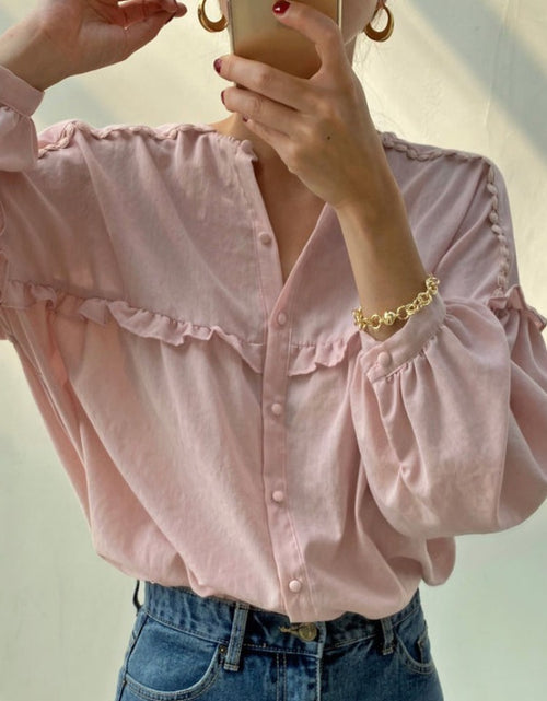 Load image into Gallery viewer, Loose Shirt Tops
