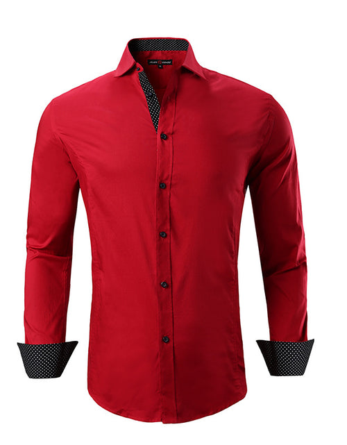 Load image into Gallery viewer, Men&#39;s Cotton Stretch Shirt Spring And Autumn Styles
