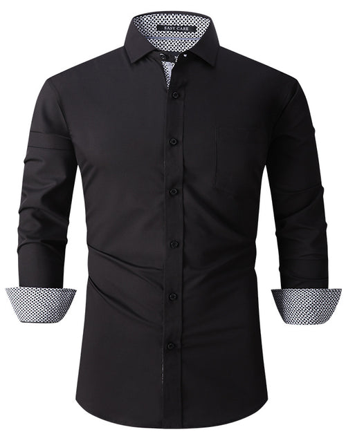 Load image into Gallery viewer, Men&#39;s Shirt Autumn And Winter Bamboo Textile
