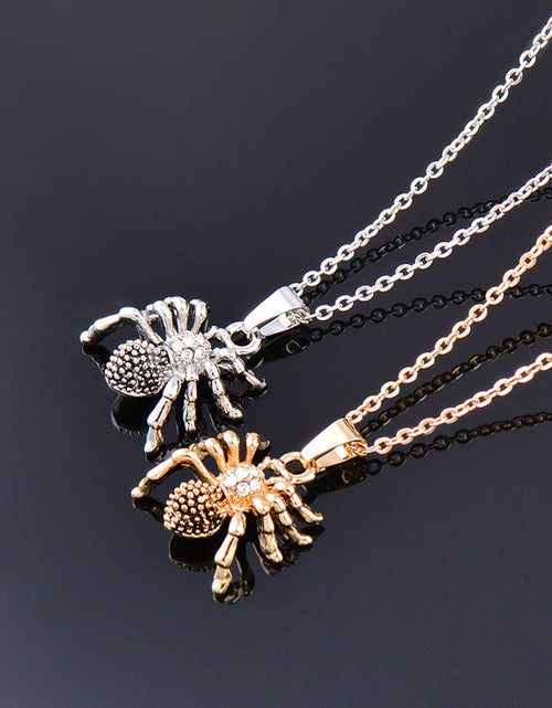 Load image into Gallery viewer, Spider Necklace Women Men Fashion Jewelry
