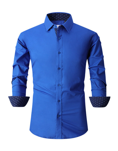 Load image into Gallery viewer, Men&#39;s Cotton Stretch Shirt Spring And Autumn Styles
