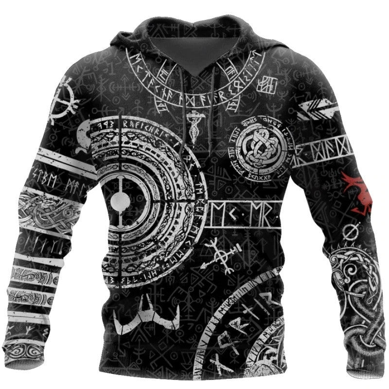 Viking Tattoo Game 3D Anime Sweater