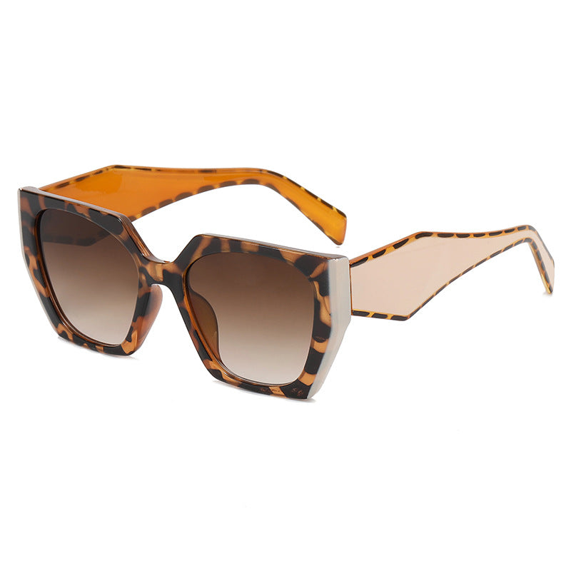 Polygonal Color Matching  Sunglasses Uv400 Retro