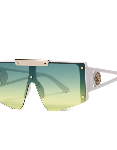 Load image into Gallery viewer, Outdoor Sunglasses Fashion Gradient Translucent Large Frame
