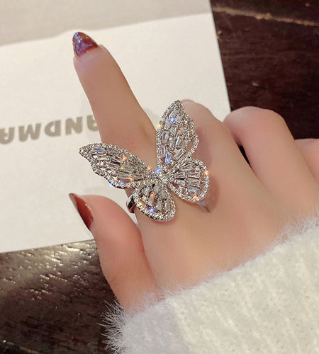 Index Finger Ring Ins Trend Korean Version Of The Net Red Cold Wind Ring