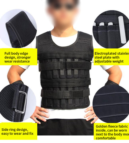 Running sport weight vest
