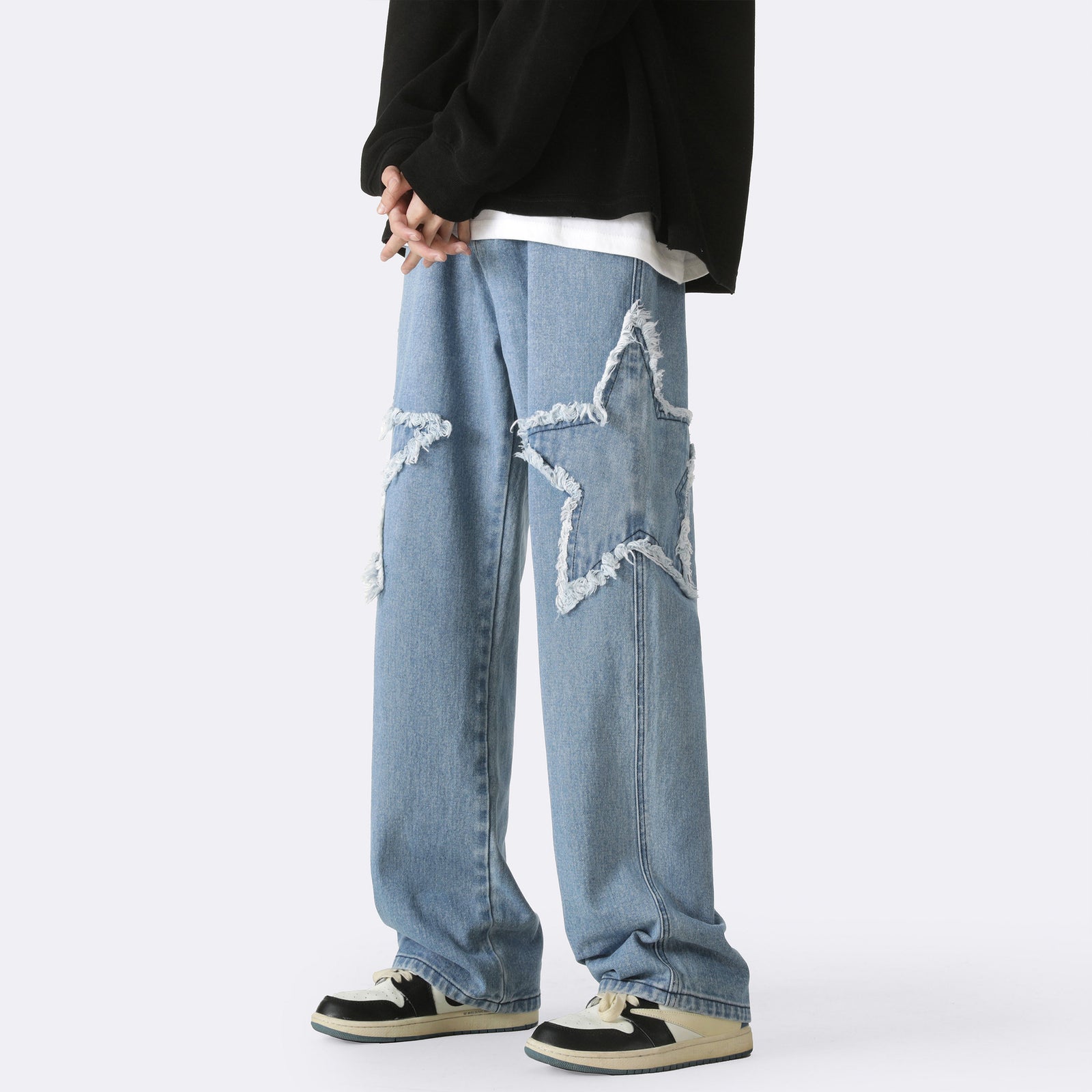 Spring And Autumn New Men's Pants Casual Retro Trousers