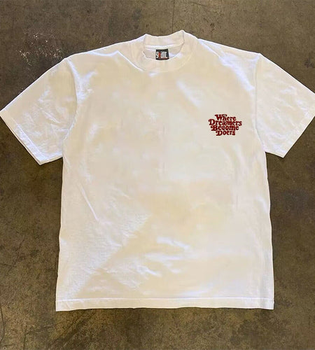 Retro Design Sense Niche Men's And Women's Short Sleeves