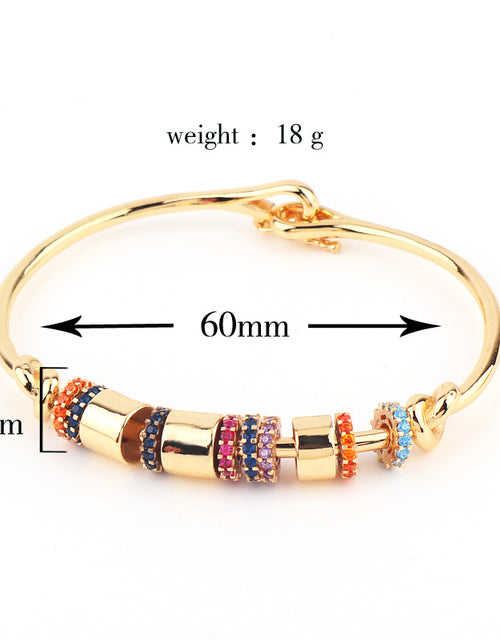 Load image into Gallery viewer, Women&#39;s Fashion Colorful Zircon Bracelet
