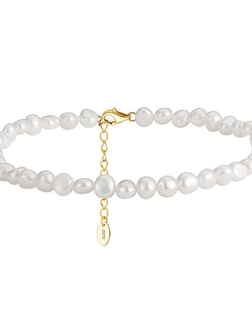 Load image into Gallery viewer, Women&#39;s Natural Baroque Pearl Feet Chain
