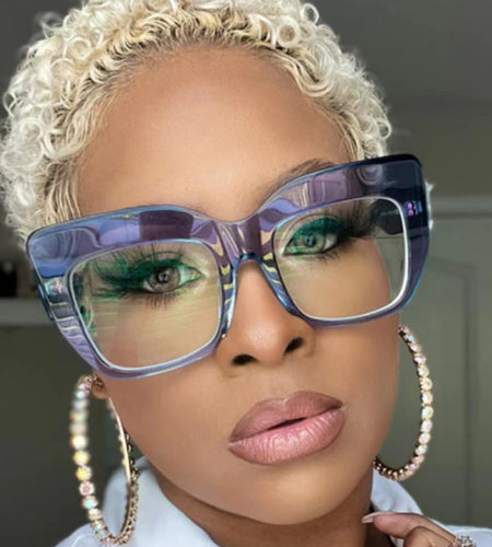 Square Fashion Rice Nail Eye Protection Glasses