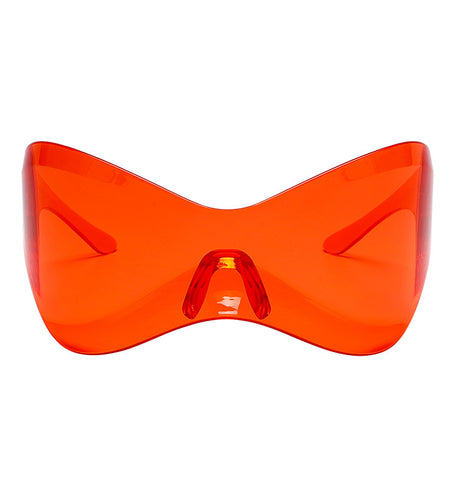 Mens Fashion Personality Mask Type Sunglasses