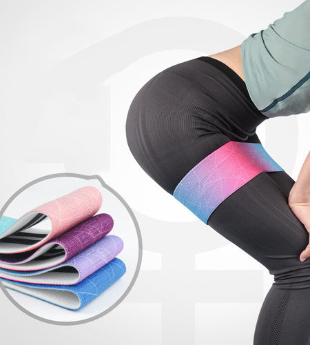 Yoga resistance band female abuse buttocks hip ring