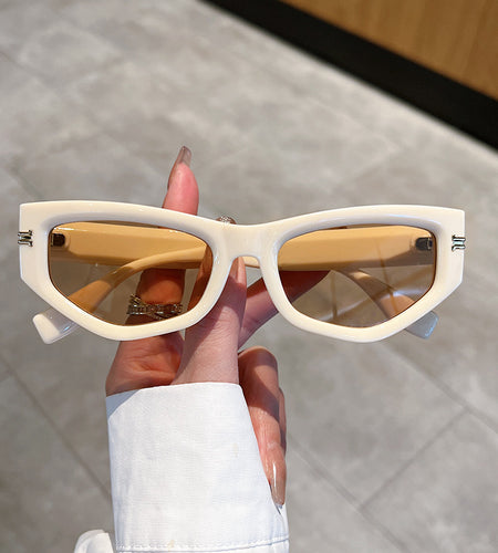 Cat Eye Sunglasses Women's Fashion Street Shooting UV Protection