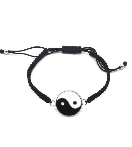 Alloy Eight-diagram-shaped Appetizer Braided Bracelet