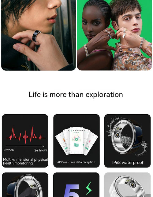 Load image into Gallery viewer, Ring Blood Pressure Heart Rate Sleep Monitoring
