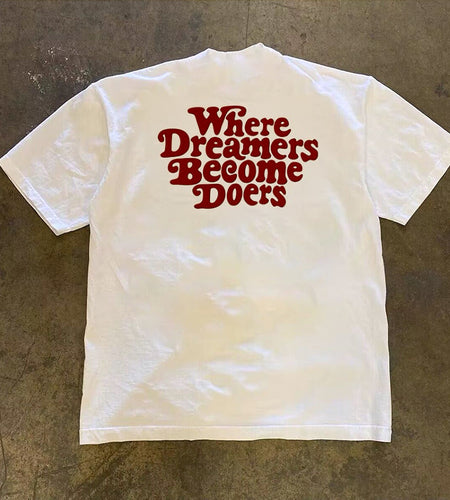 Retro Design Sense Niche Men's And Women's Short Sleeves