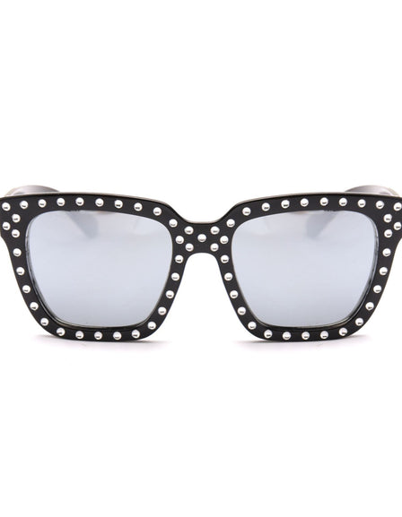 Women's European And American Trend Large Frame Rhinestone Sunglasses