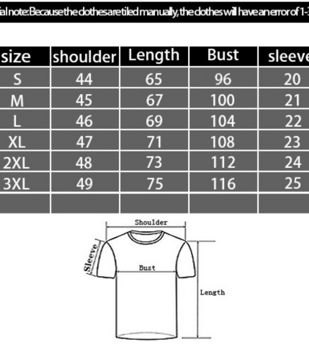 Men's 3D Digital Printing Casual Round Neck Short Sleeves