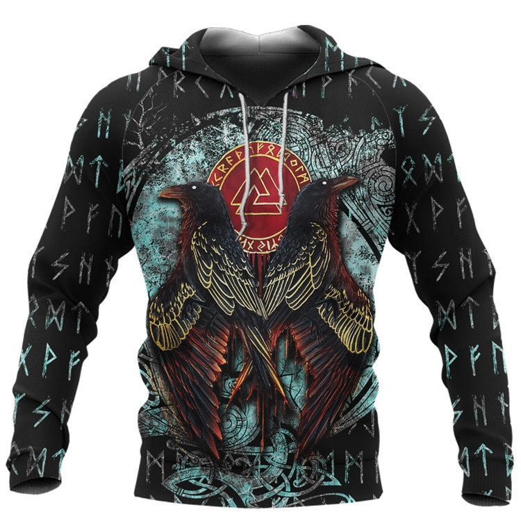 Viking Tattoo Game 3D Anime Sweater