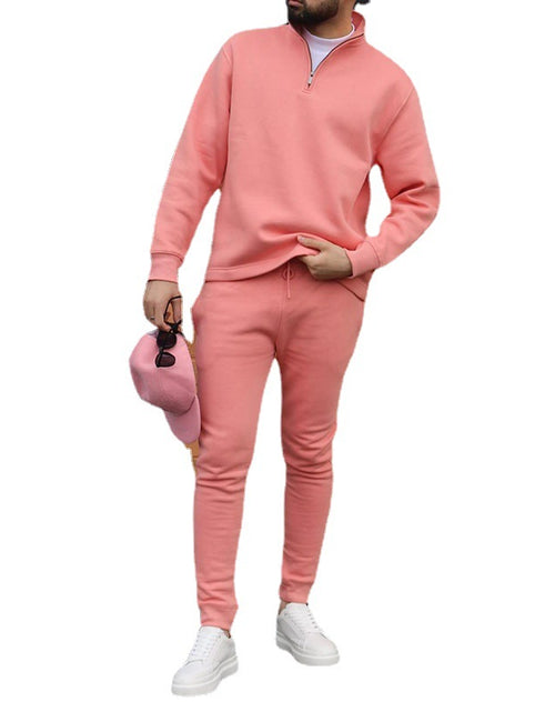 Load image into Gallery viewer, Men&#39;s Fashion Casual Solid Color Sports Sweater Suit
