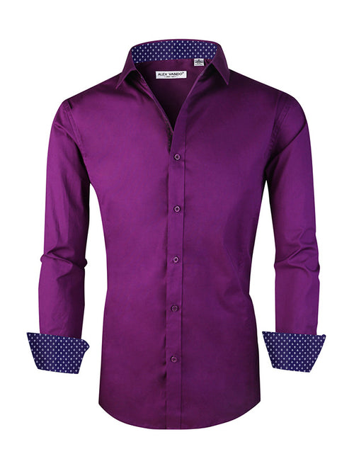 Load image into Gallery viewer, Men&#39;s Cotton Stretch Shirt Spring And Autumn Styles
