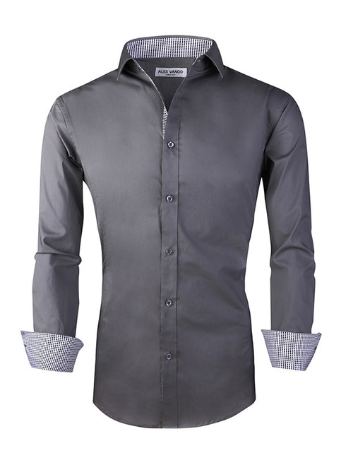 Load image into Gallery viewer, Men&#39;s Cotton Stretch Shirt Spring And Autumn Styles
