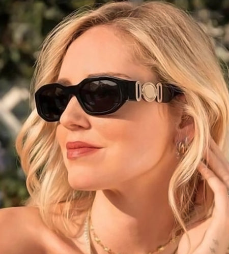 New Small Frame Sunglasses For Women With Retro Polygons