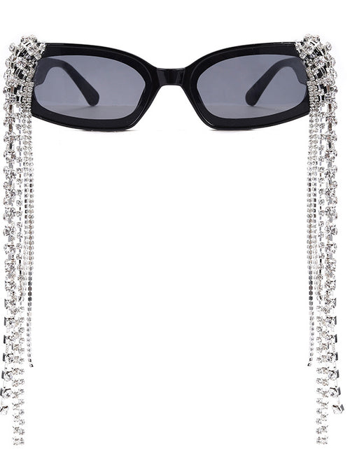 Load image into Gallery viewer, Individualized Small Box Handmade Diamond Tassel Sunglasses
