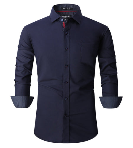 Men's Shirt Autumn And Winter Bamboo Textile