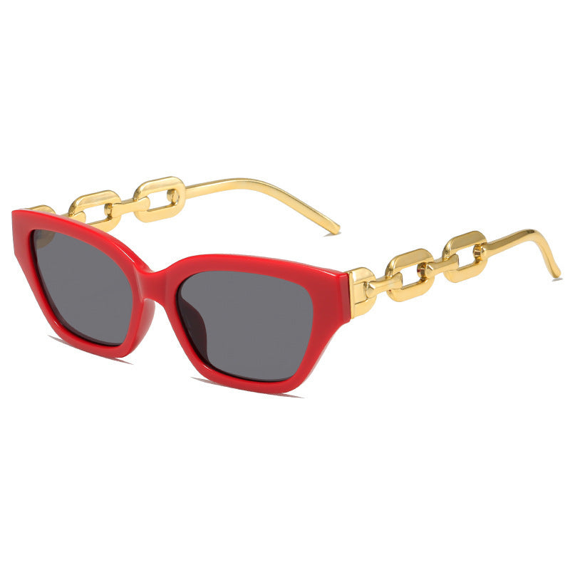 New European And American Retro Modern Thick Frame Sunglasses