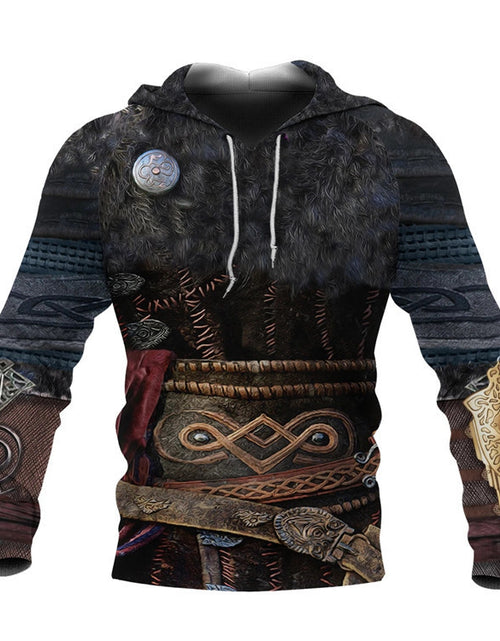 Load image into Gallery viewer, Viking Tattoo Game 3D Anime Sweater
