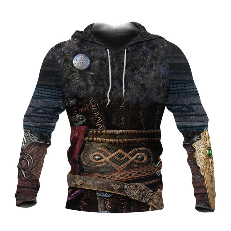 Viking Tattoo Game 3D Anime Sweater