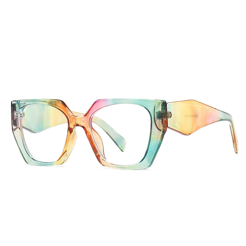 Fashion Plastic Eyewear Style Polygon